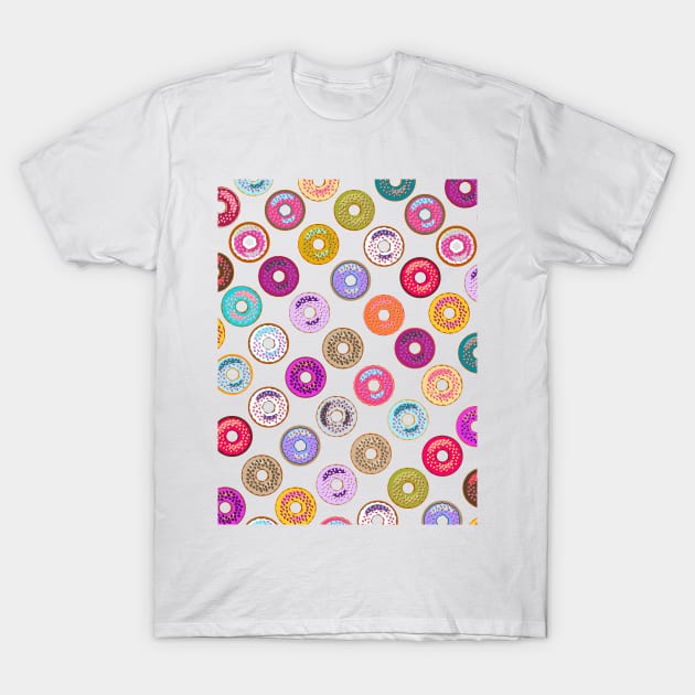 Doughnut Pattern T-Shirt by ACircusofLight